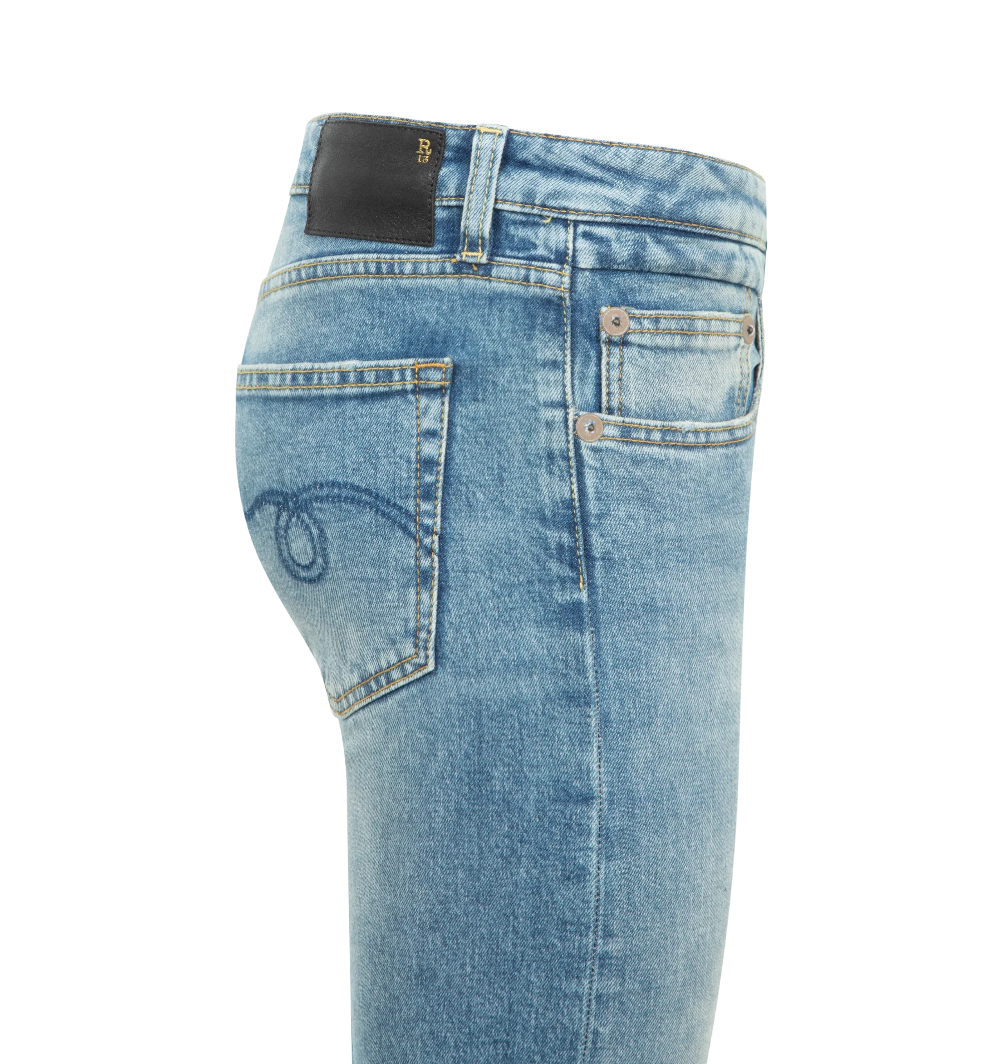 BOY RIPS STRAIGHT JEAN (WOMENS) - Image 3