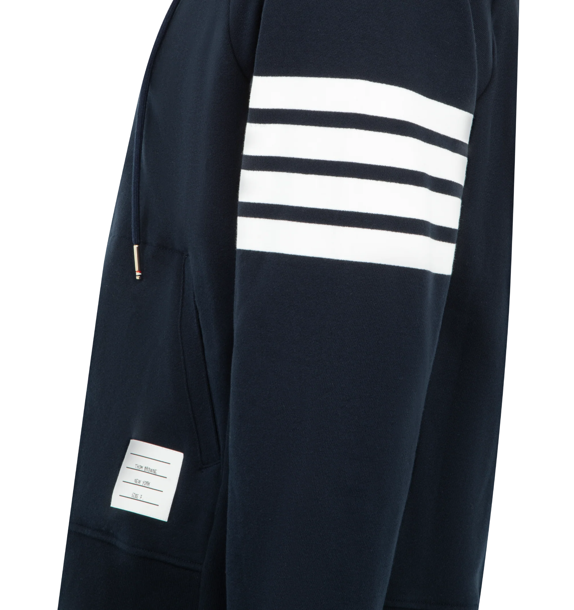 CLASSIC LOOPBACK 4-BAR ZIP UP HOODIE (MENS) - Image 3
