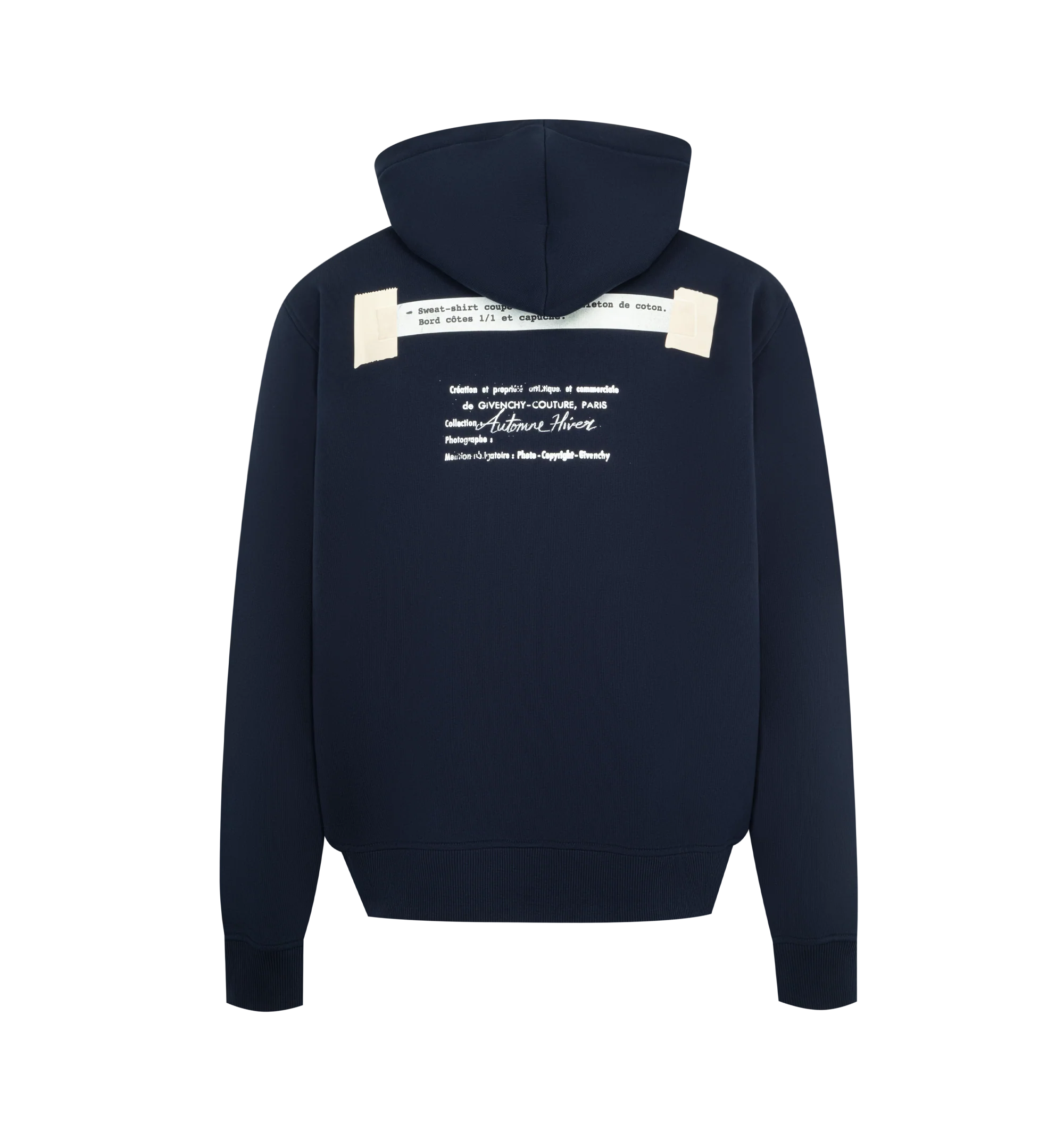 COUTURE SEAM REGULAR FIT HOODIE (MENS) - Image 2