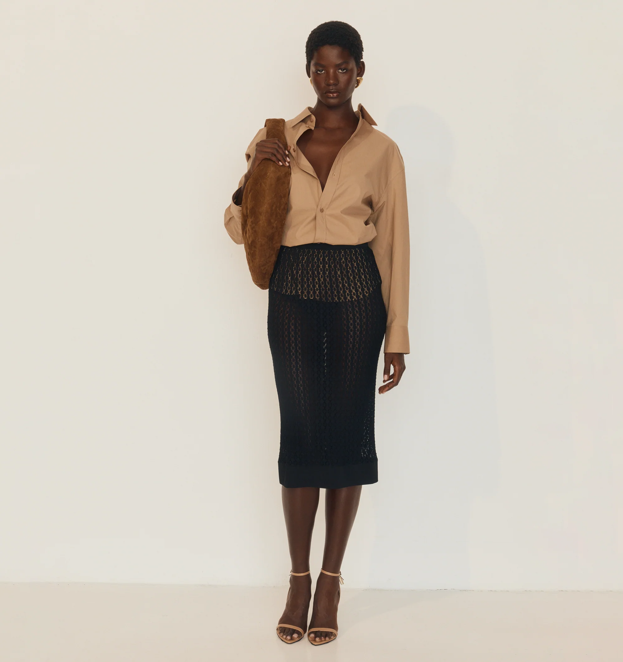 ICARE HOBO SUEDE BAG - Image 3