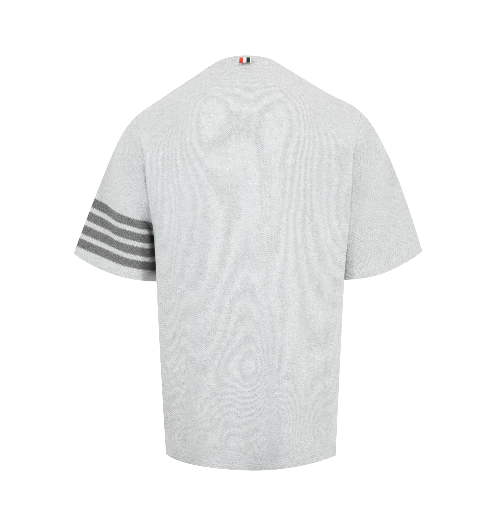 TEXTURED PIQUE 4-BAR TEE (MENS) - Image 2