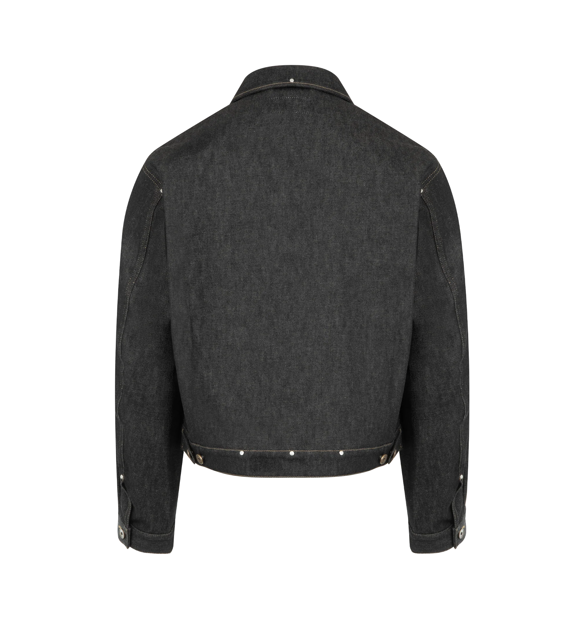 TRUCKER JACKET WITH STUDS (MENS) - Image 2